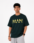 MAAN olive Oversized T-Shirt | F2G