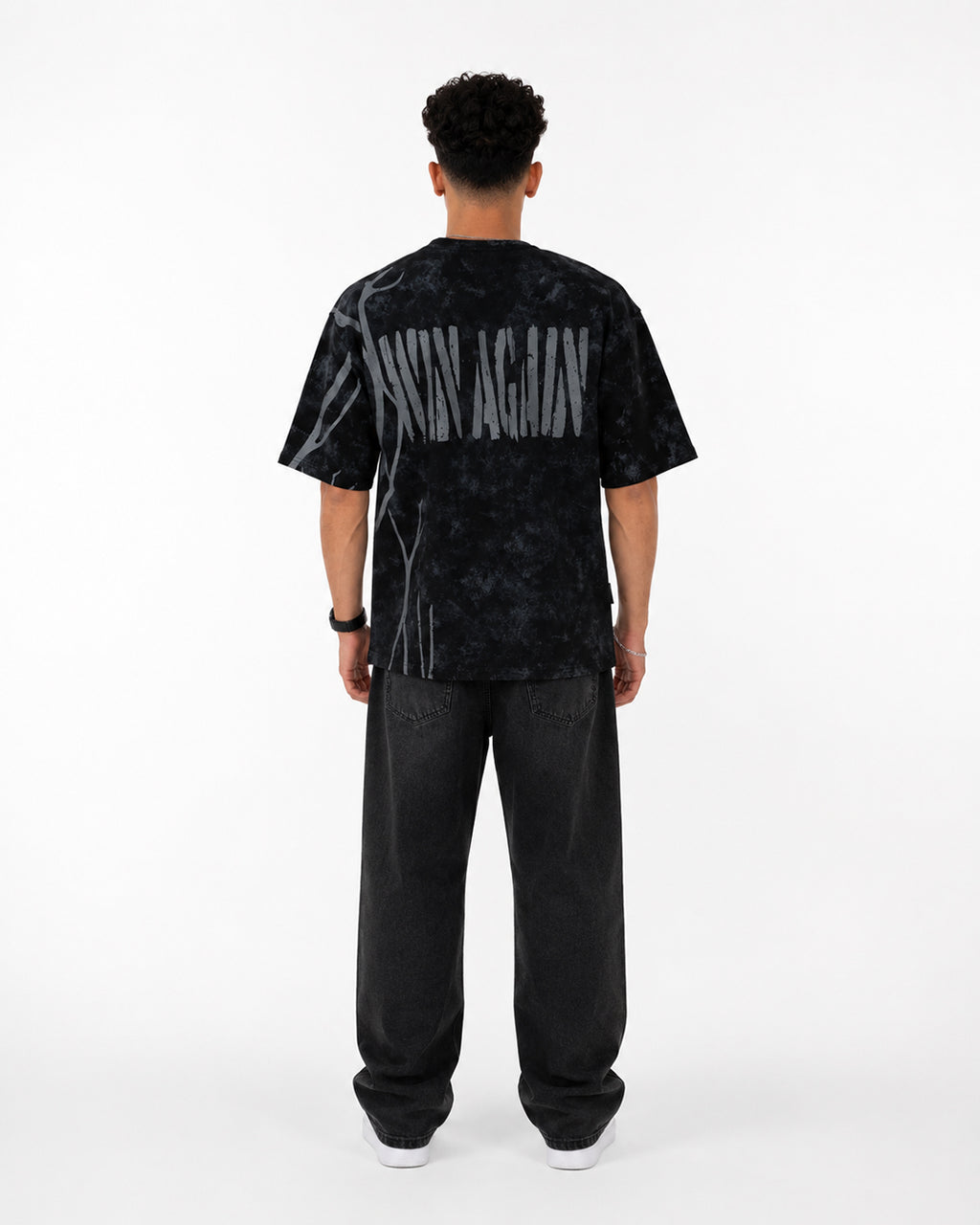 ODDS Black Oversized T-Shirt | F2G