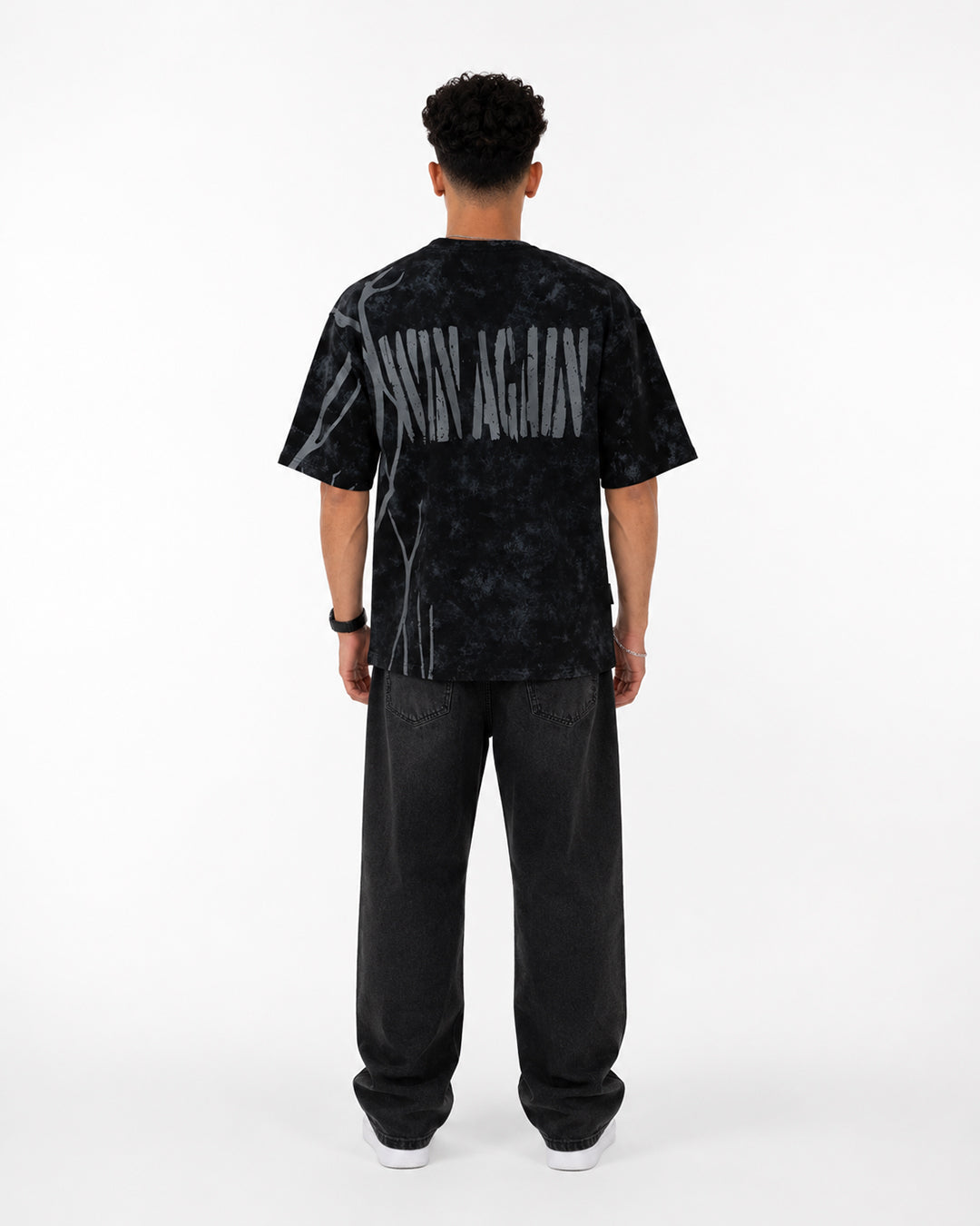 ODDS Black Oversized T-Shirt | F2G