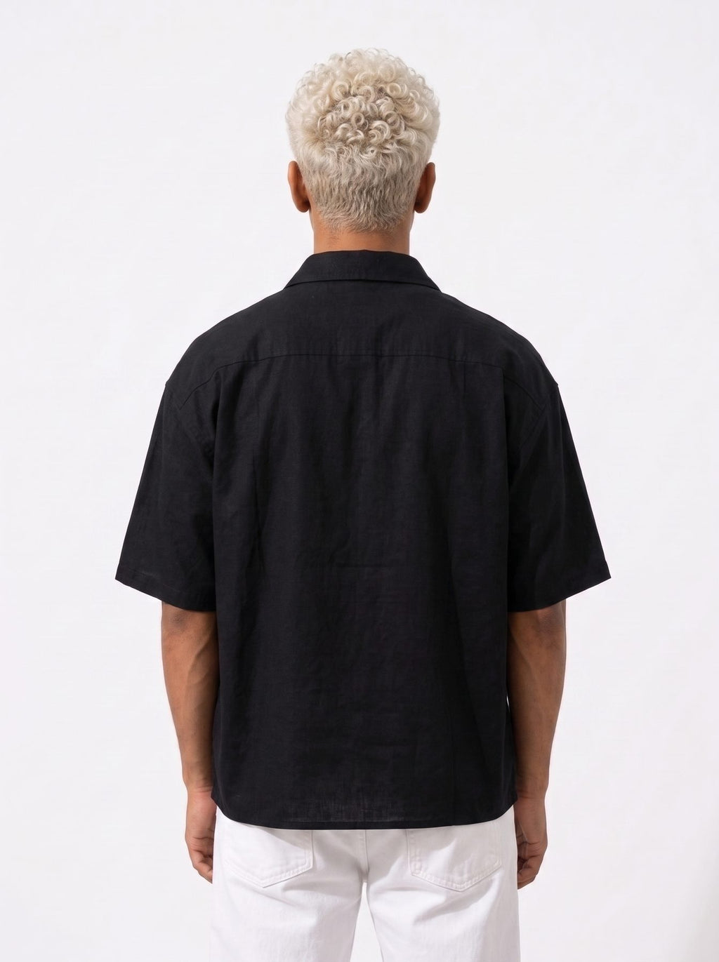 Prime mood Shirt Black – back view