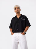Prime mood Shirt Black – male front view